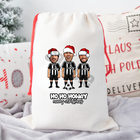 FOOTBALL CHRISTMAS SACK