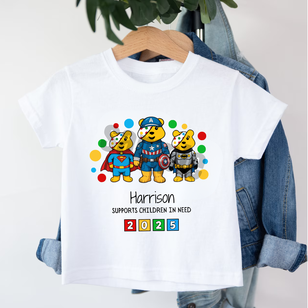 MARVEL CHILDREN IN NEED T-SHIRT