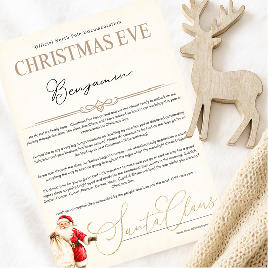 CHRISTMAS EVE LETTER
