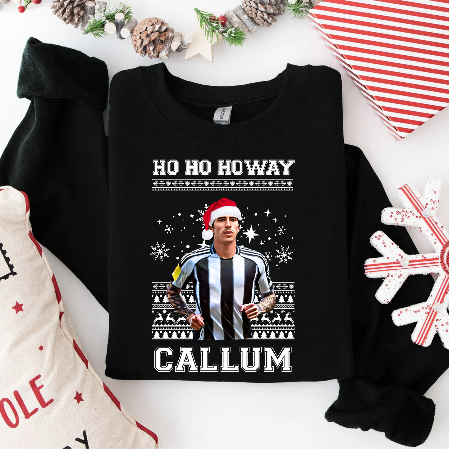 FOOTBALL CHRISTMAS SWEATSHIRT