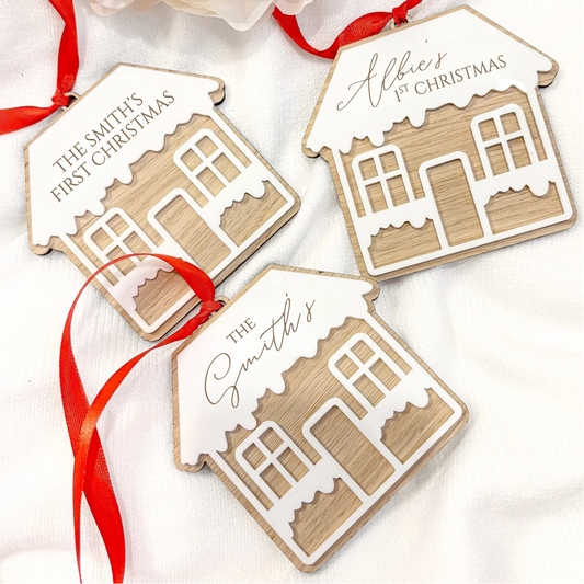 GINGERBREAD HOUSE DECORATION