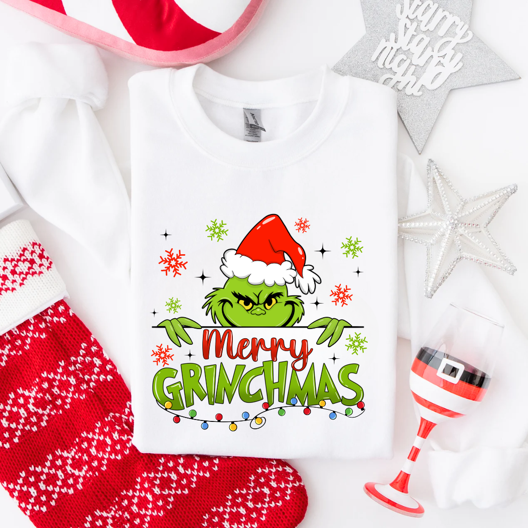 CHRISTMAS GRINCH SWEATSHIRT