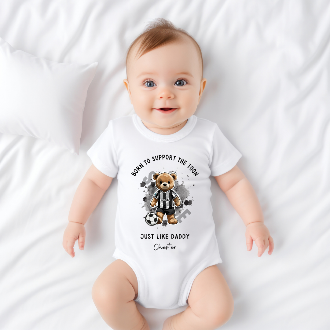 FATHERS DAY NUFC BABY VEST