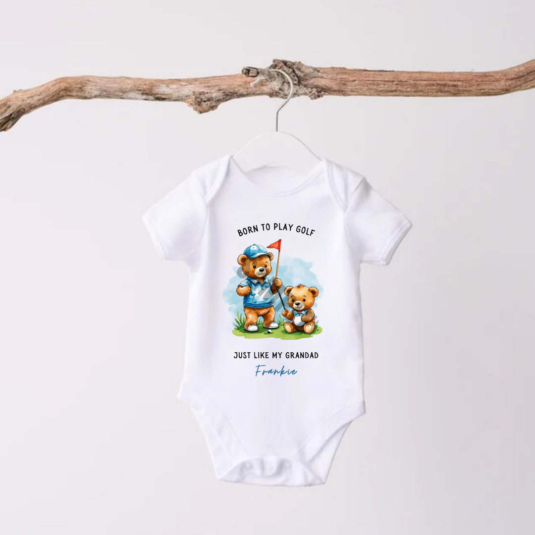 BORN TO PLAY GOLF VEST