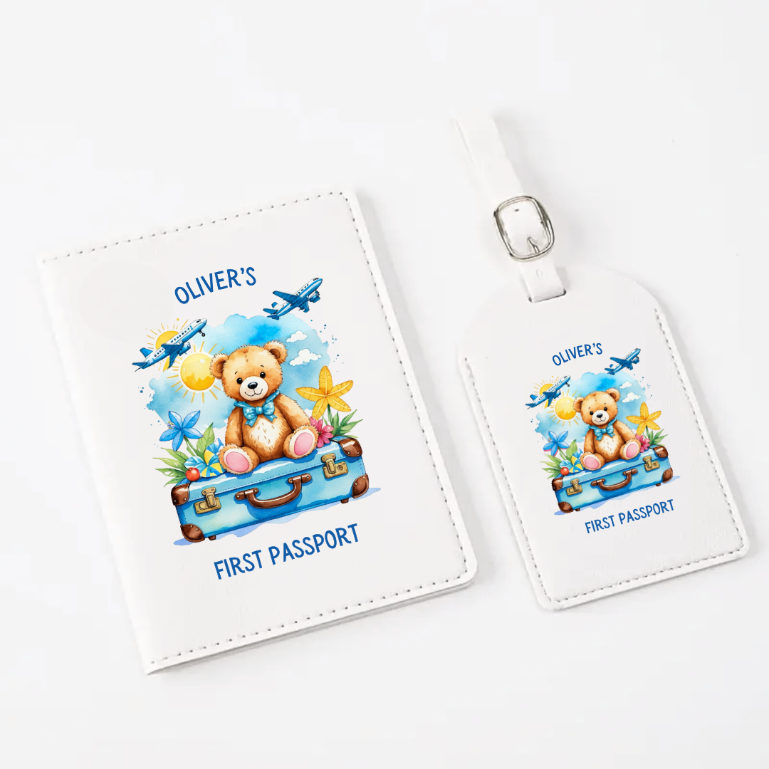 BABY'S FIRST PASSPORT & TAG