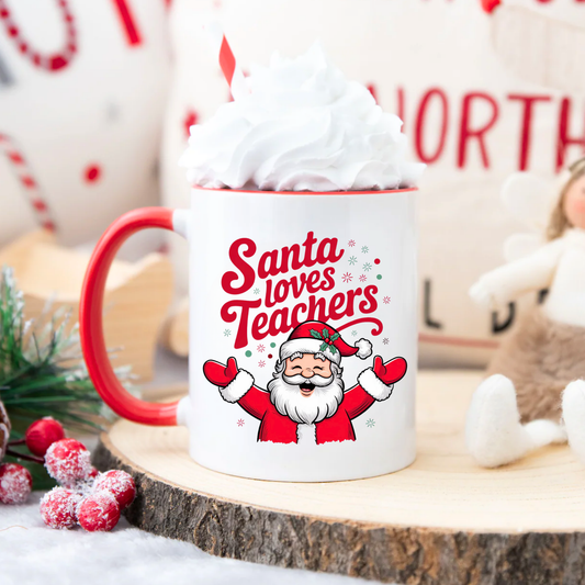 TEACHER CHRISTMAS MUG