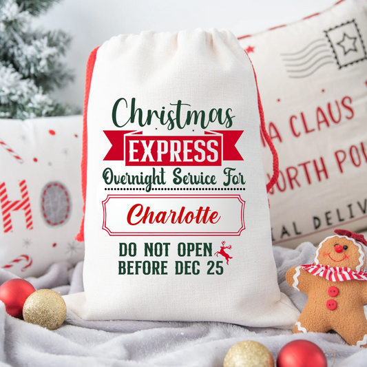 PERSONALISED CHRISTMAS SACK