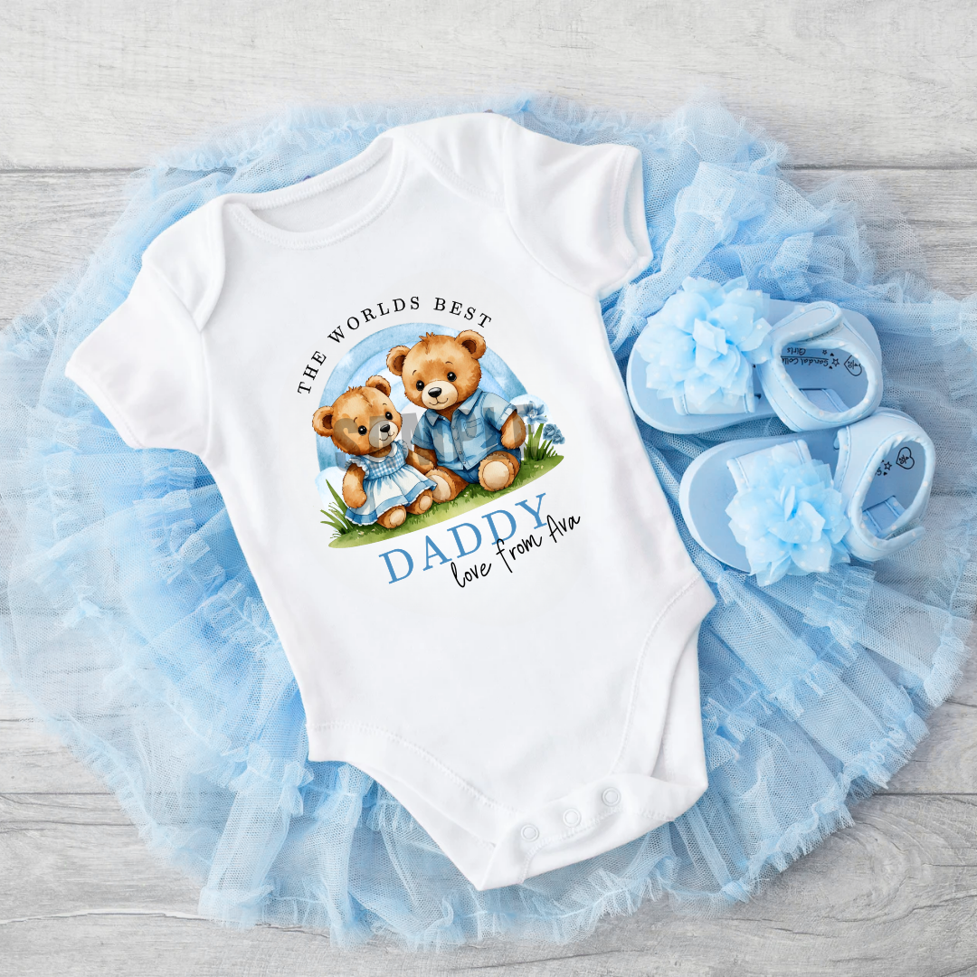 FATHERS DAY BABY VEST