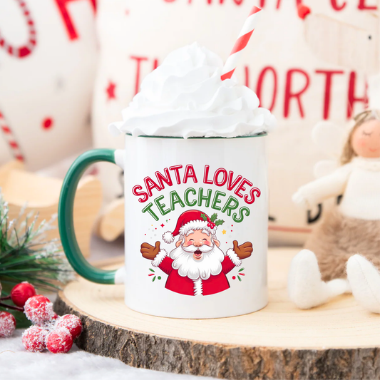 TEACHER CHRISTMAS MUG