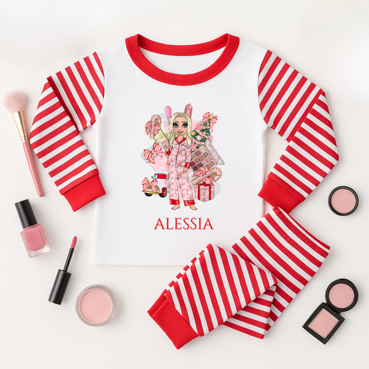 MAKEUP DOLLY CHRISTMAS PYJAMAS