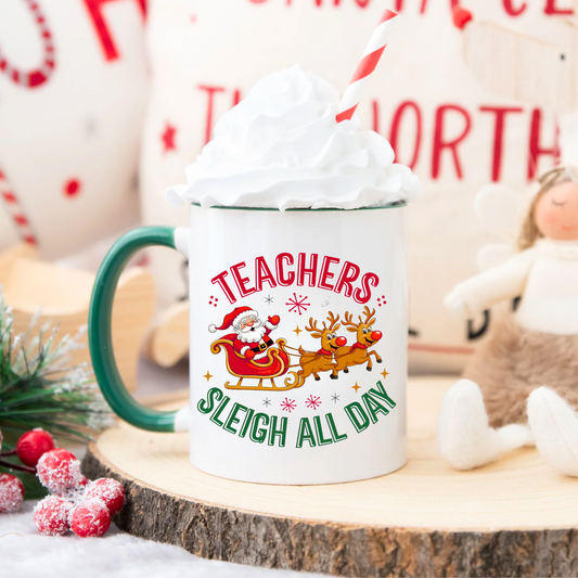 TEACHER CHRISTMAS MUG