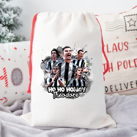 FOOTBALL CHRISTMAS SACK
