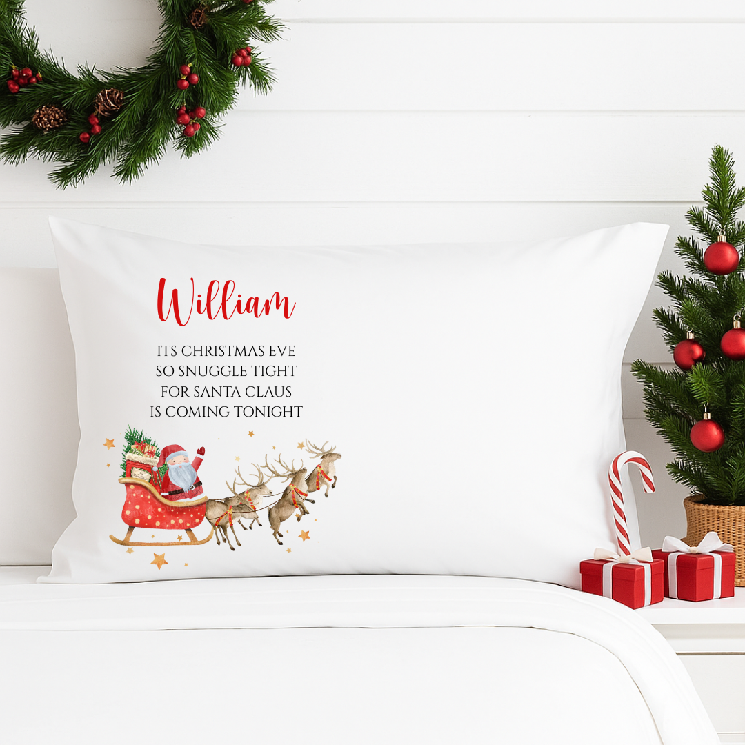 CHRISTMAS EVE PILLOWCASE