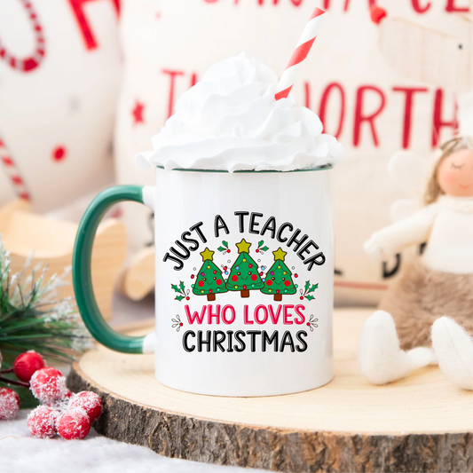 TEACHER CHRISTMAS MUG