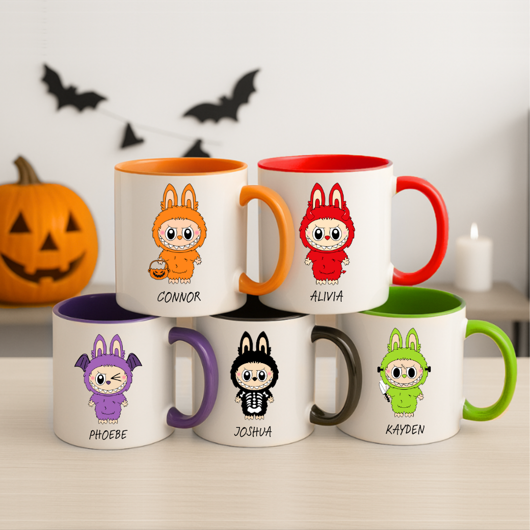 HALLOWEEN MONSTER MUGS