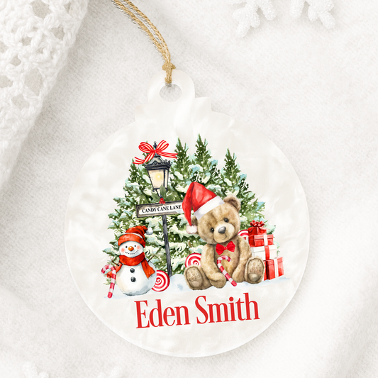 ACRYLIC PEARL BAUBLE