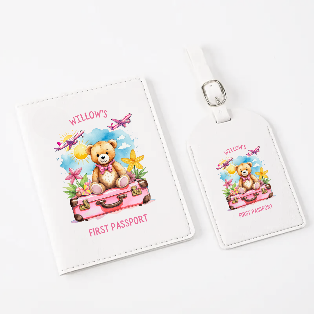 BABY'S FIRST PASSPORT & TAG
