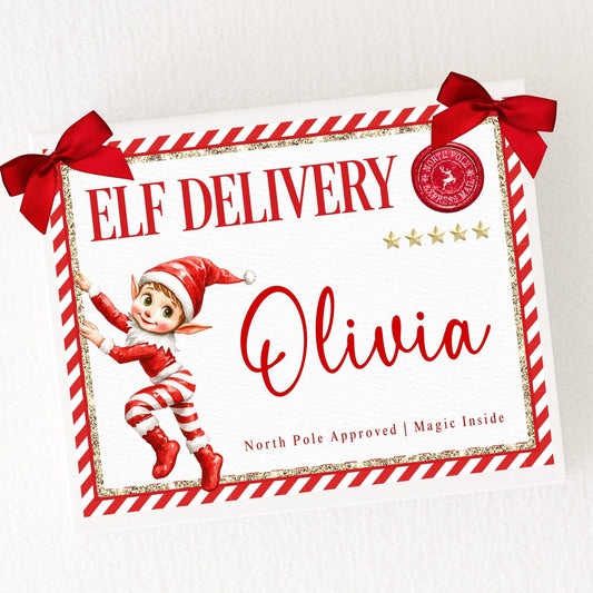 ELF DELIVERY GIFT BOX