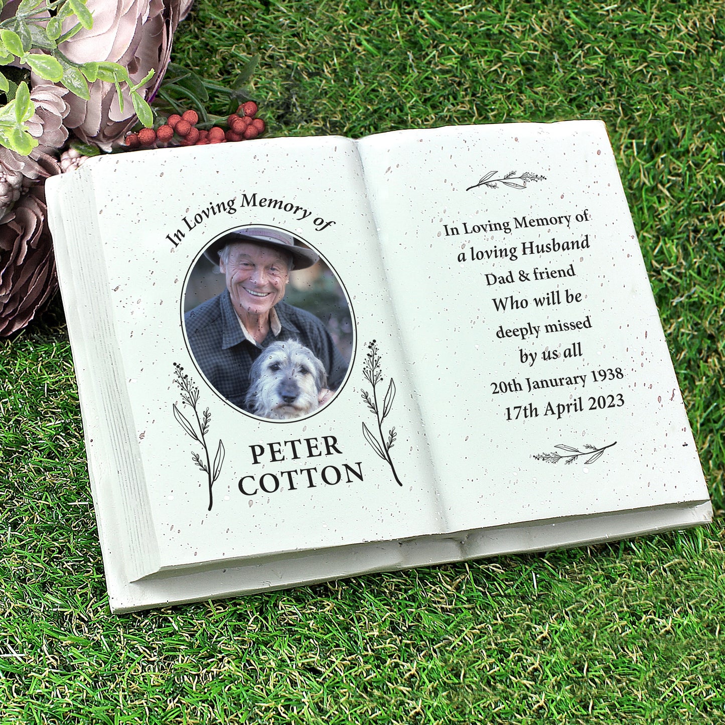 GRAVESIDE MEMORIAL BOOK