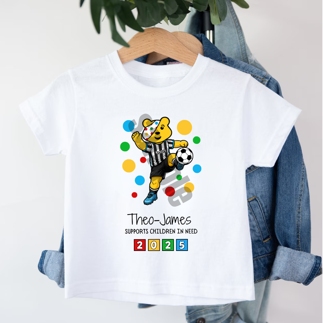 NUFC CHILDREN IN NEED T-SHIRT