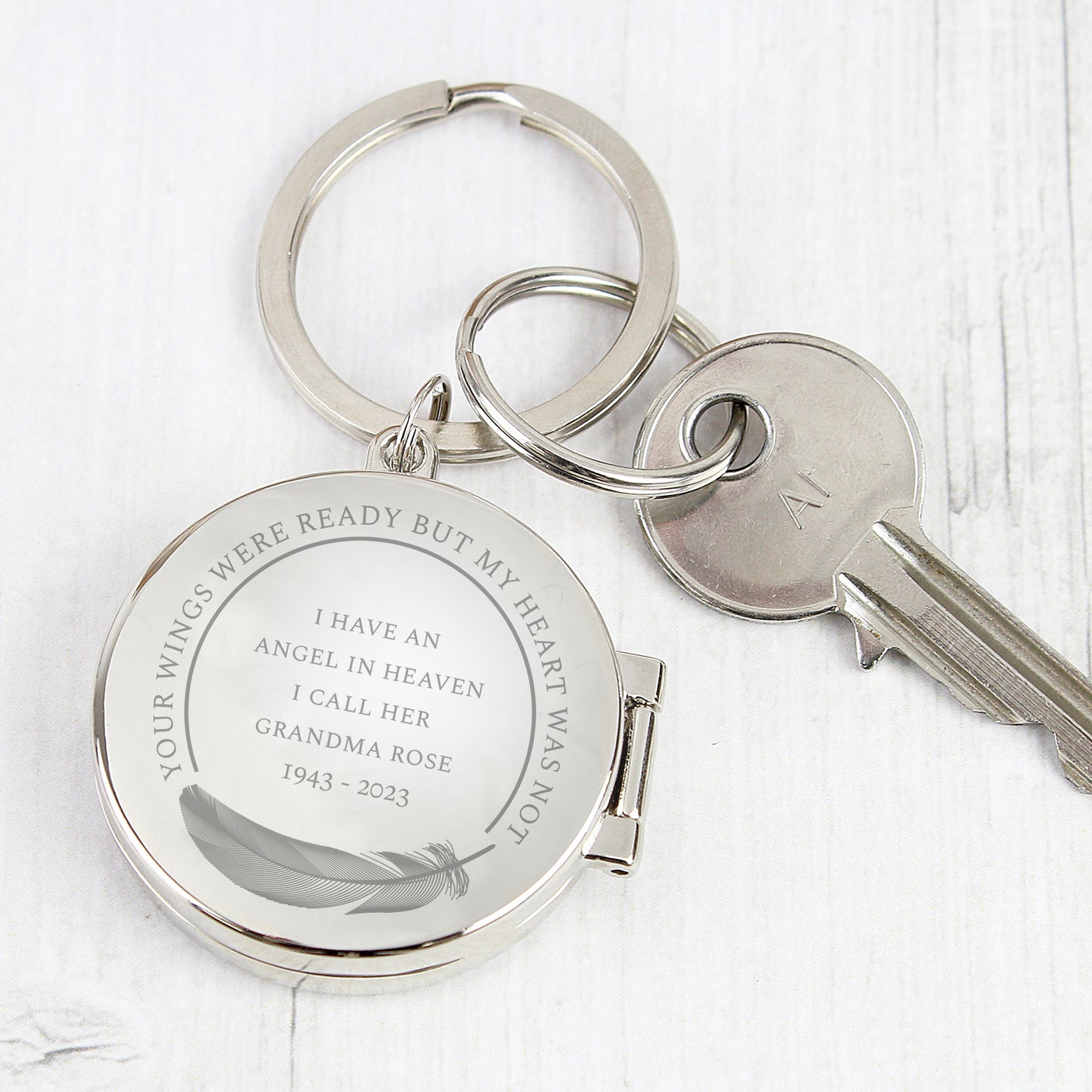 MEMORY PHOTO KEYRING