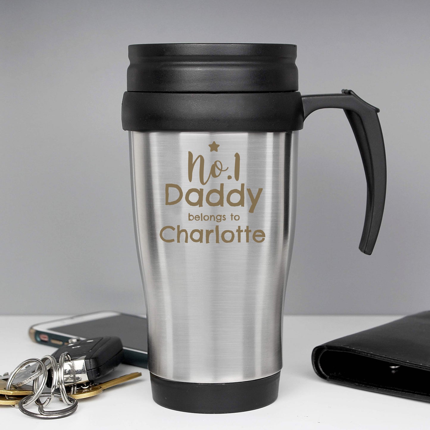 NO1 DADDY TRAVEL MUG