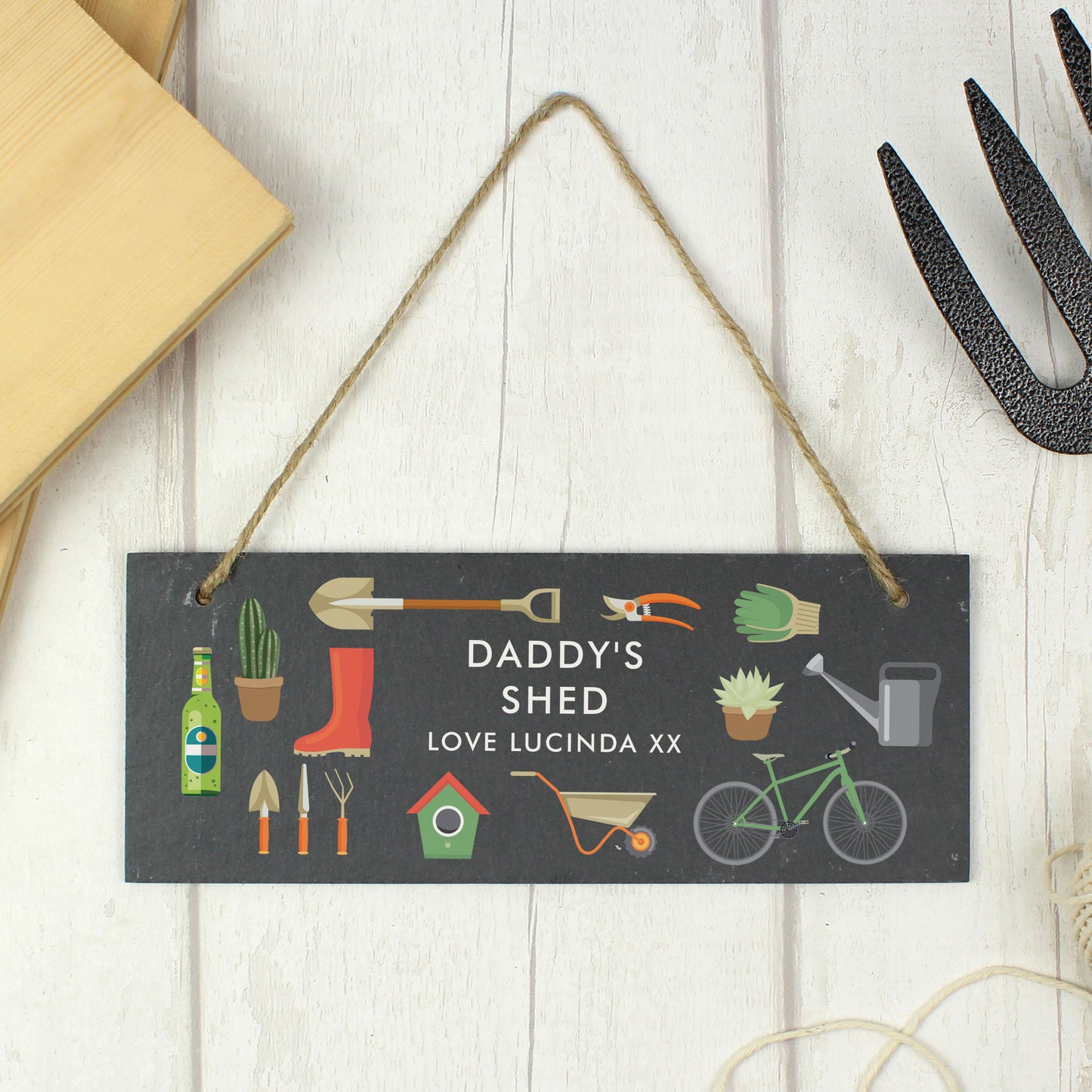 HANGING GARDEN PLAQUE