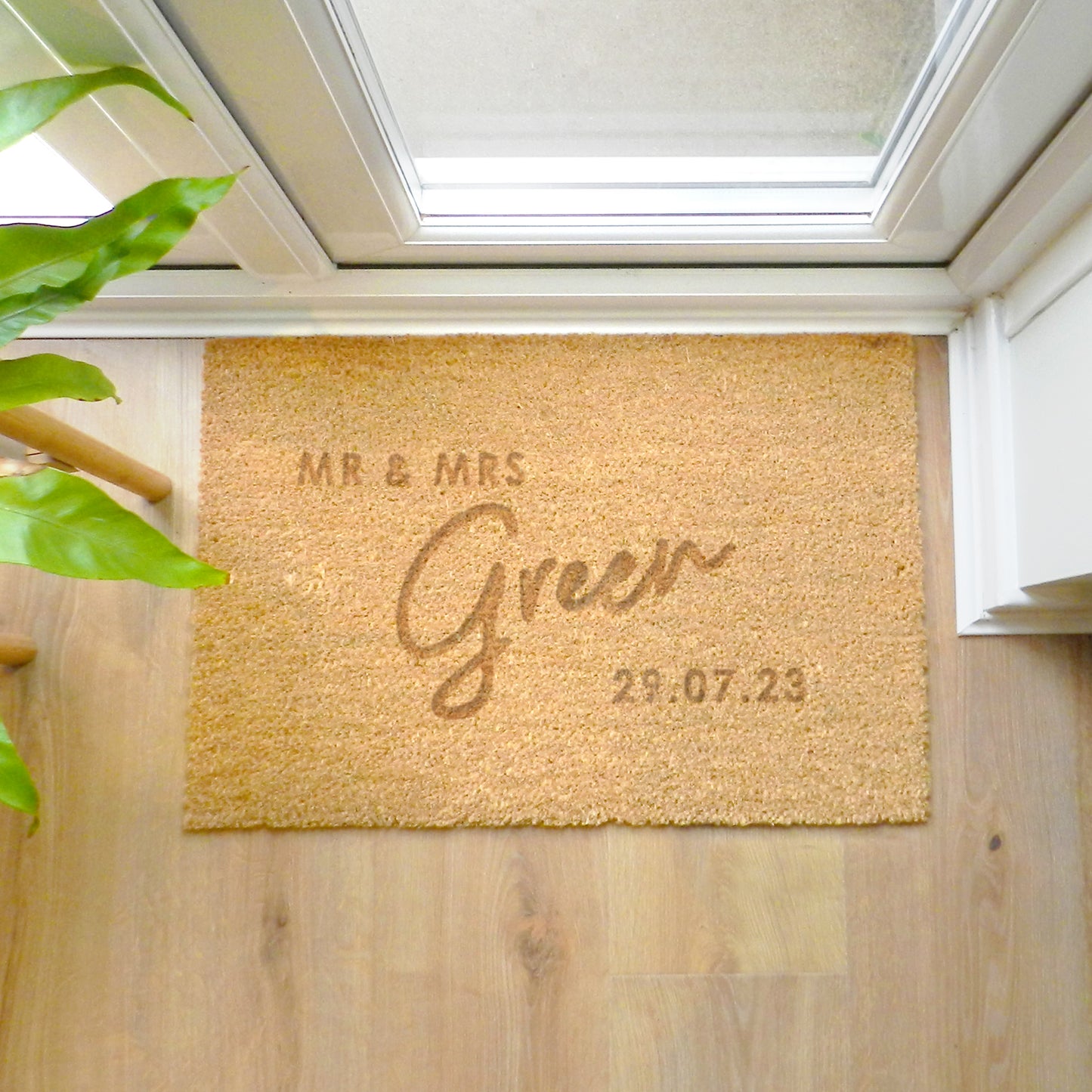 MR & MRS HOME DOORMAT