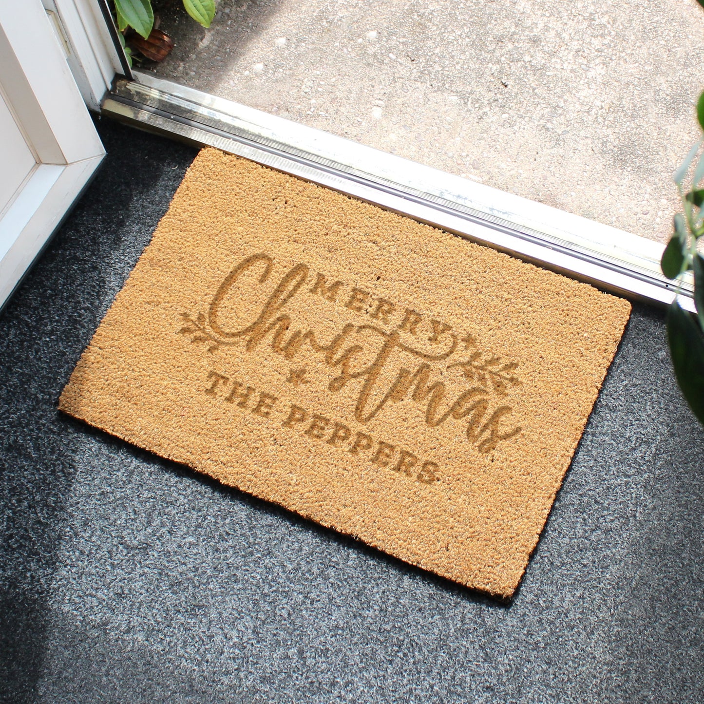 CHRISTMAS DOORMAT