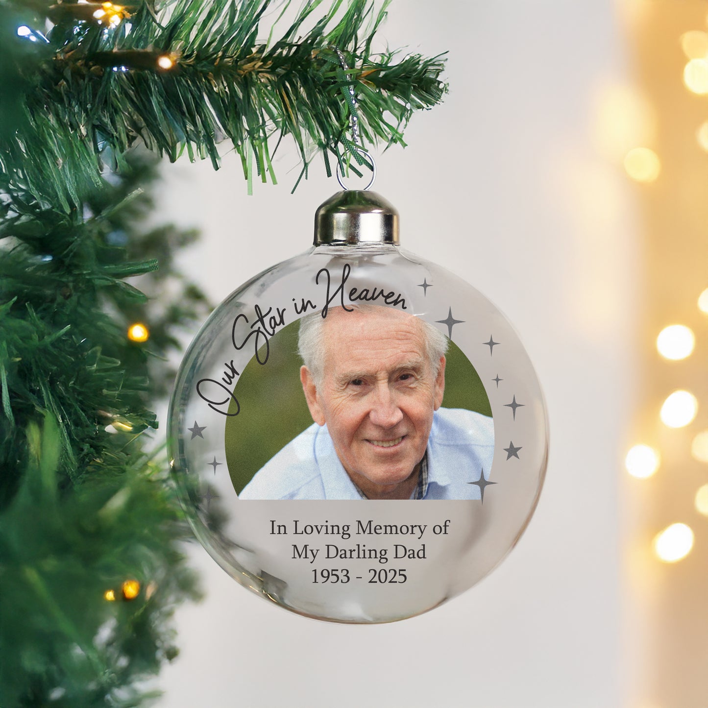 PHOTO MEMORIAL BAUBLE
