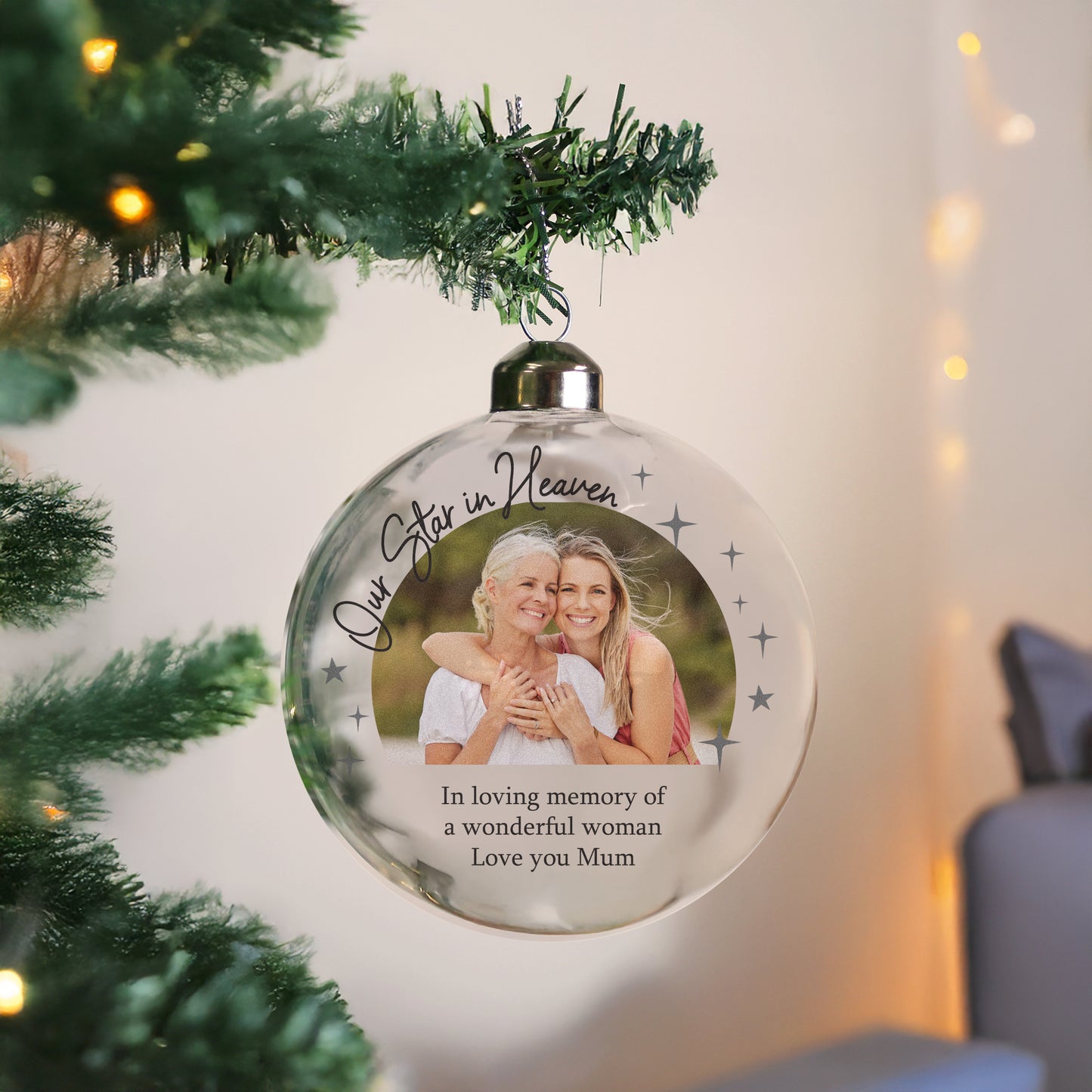 PHOTO MEMORIAL BAUBLE