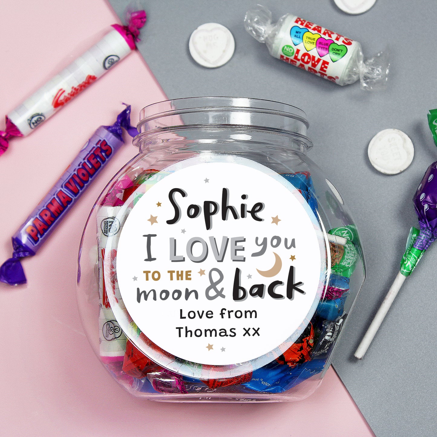 MOON AND BACK SWEET JAR