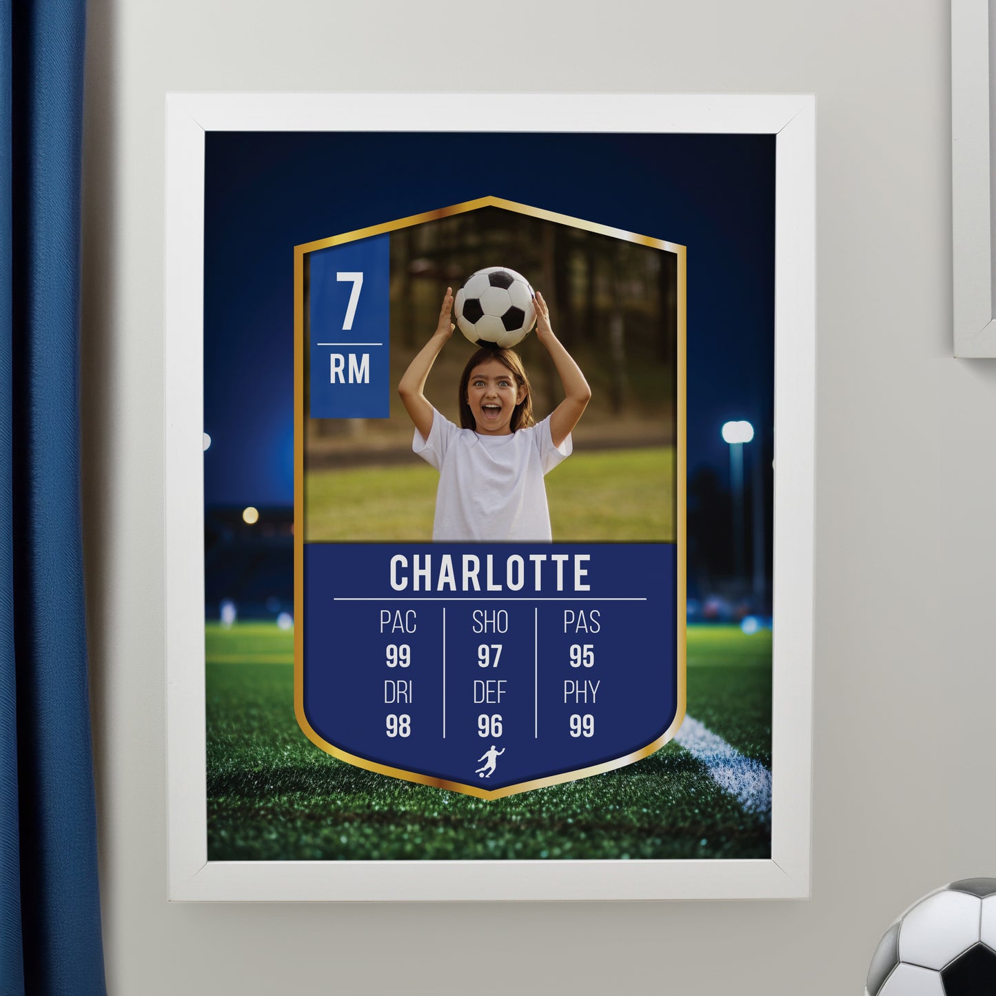 FOOTBALL CARD FRAME