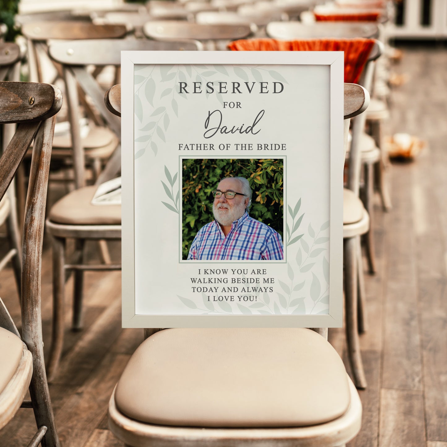 RESERVED FOR PHOTO FRAME