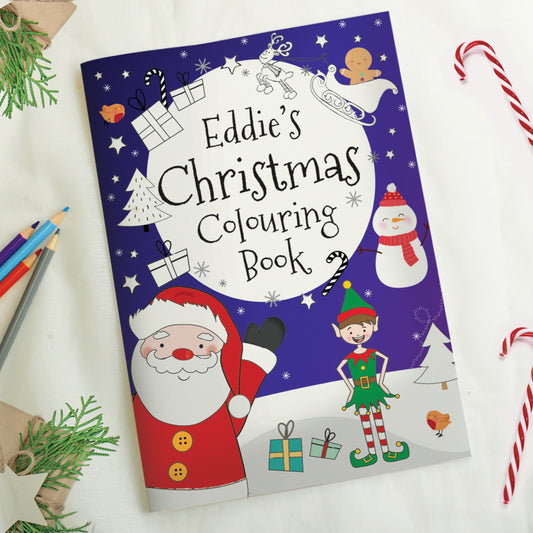 CHRISTMAS ELF COLOURING BOOK