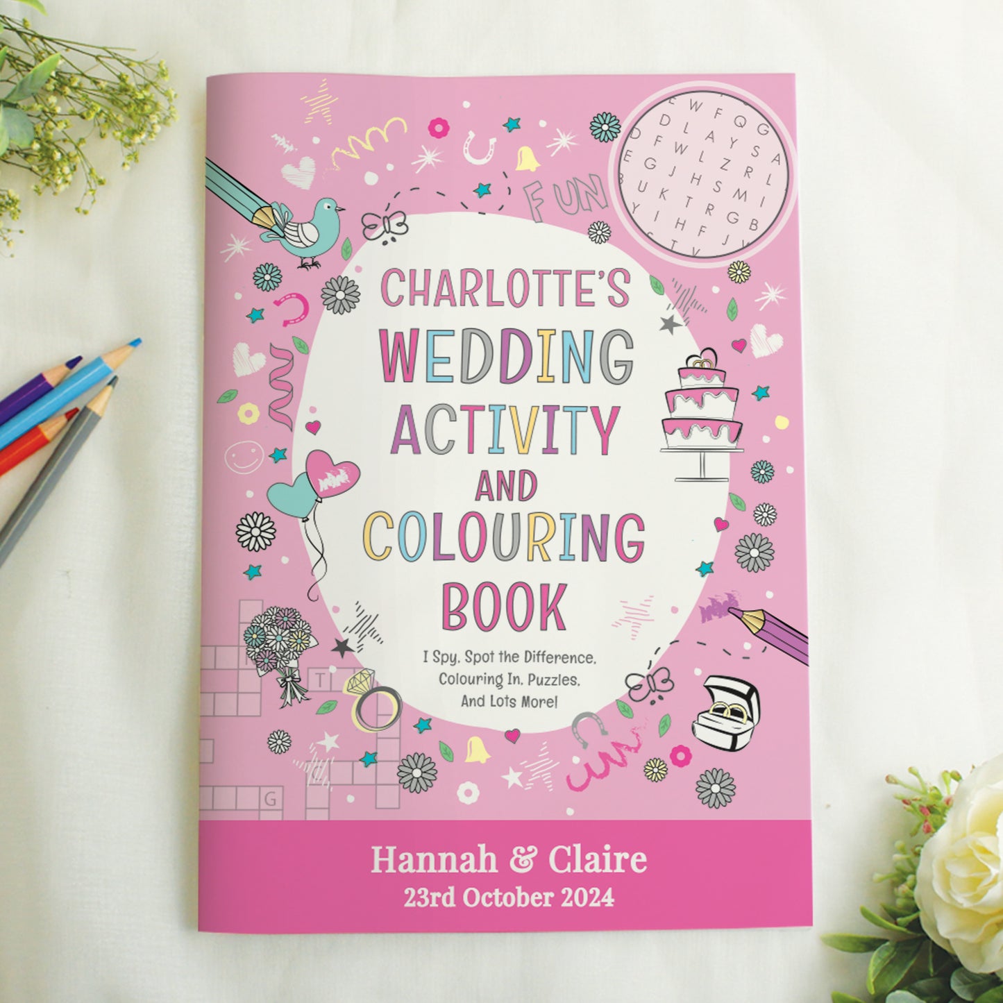 WEDDING ACTIVITY BOOK