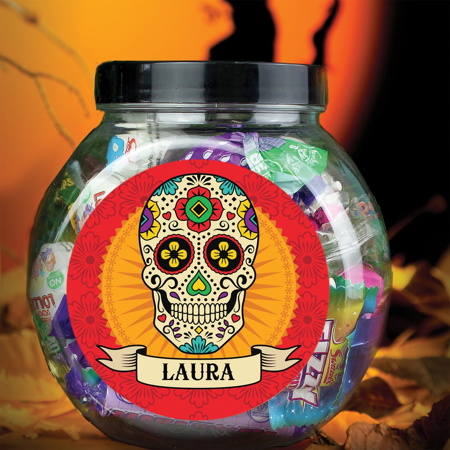 SUGAR SKULL SWEET JAR