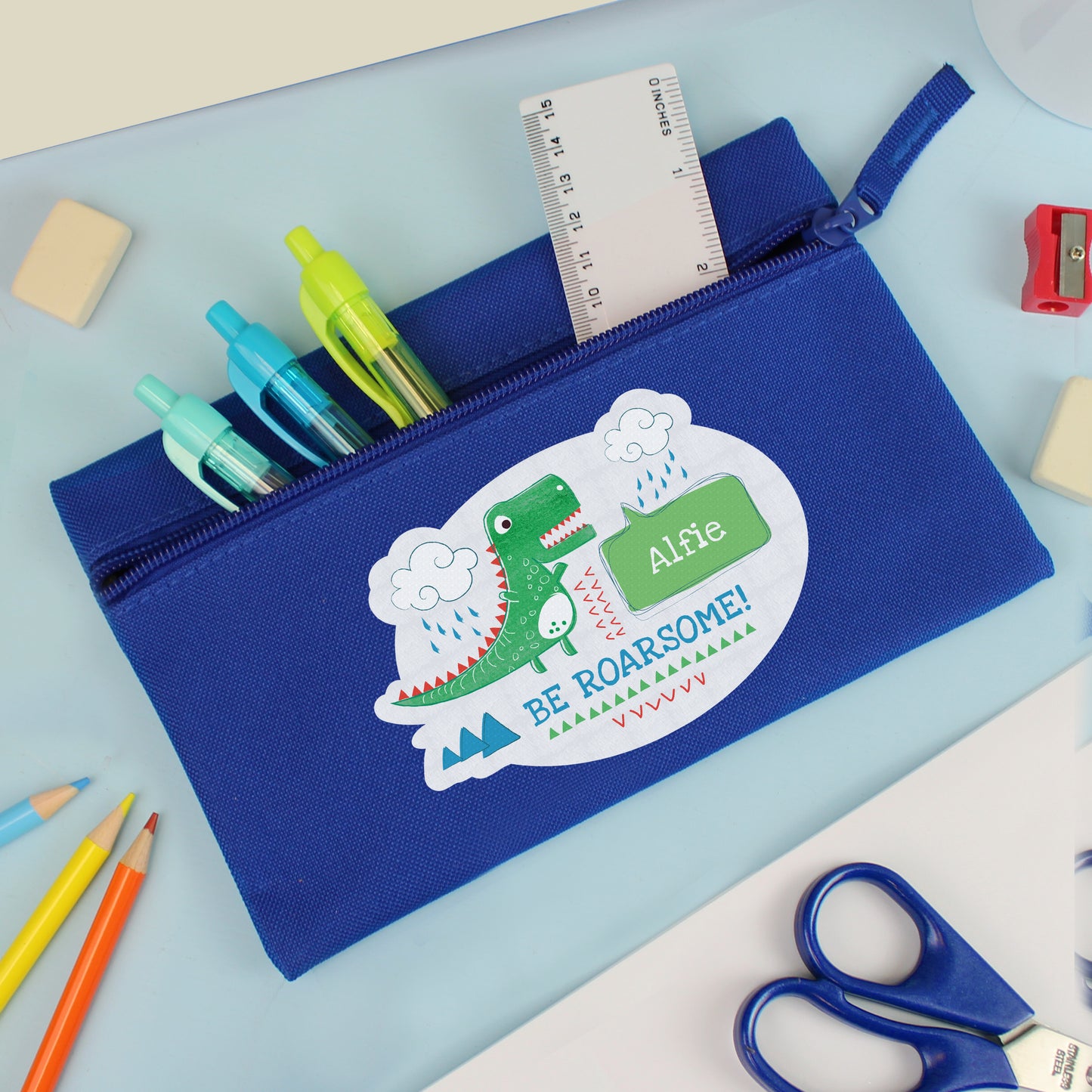 BE ROARSOME PENCIL CASE