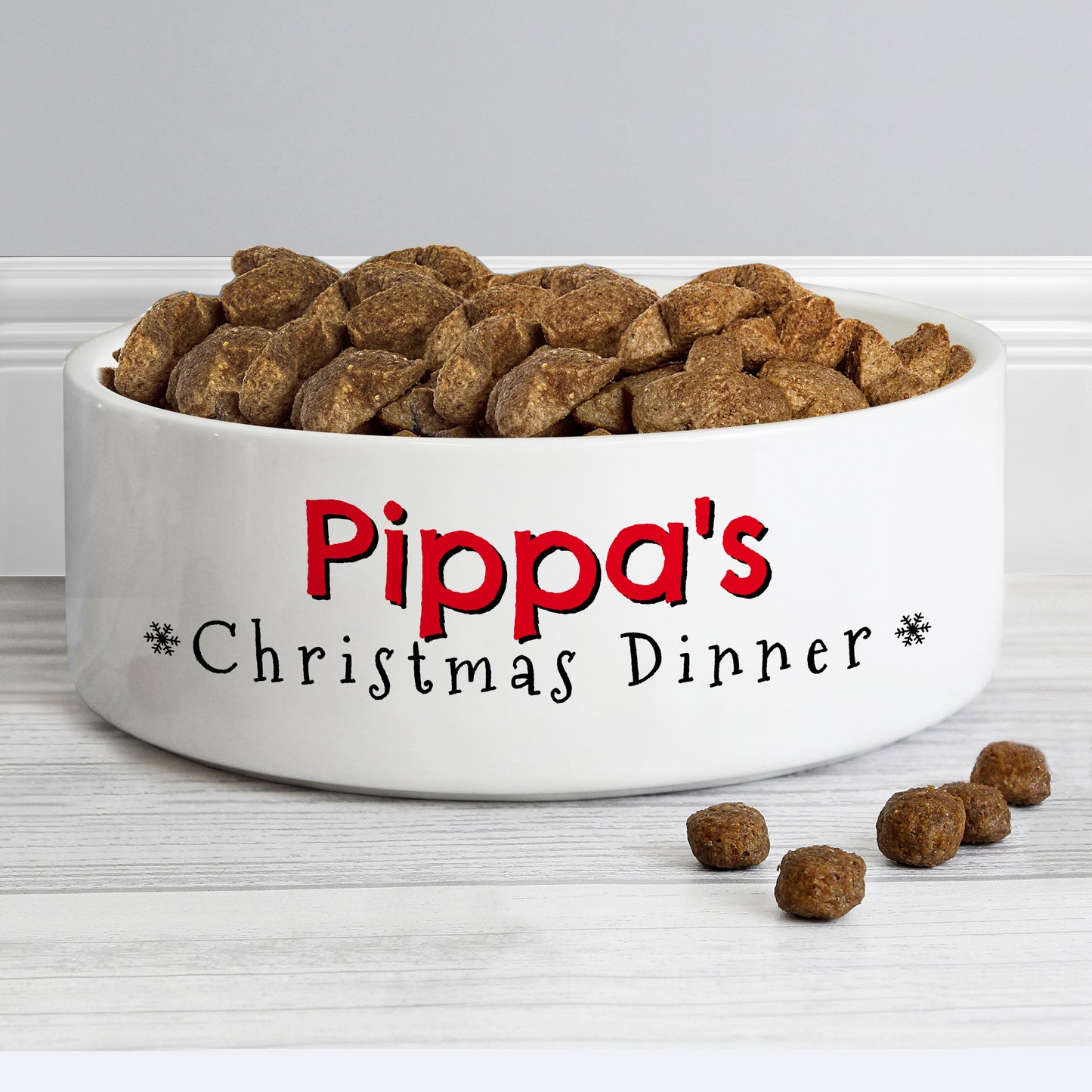 CHRISTMAS DINNER PET BOWL