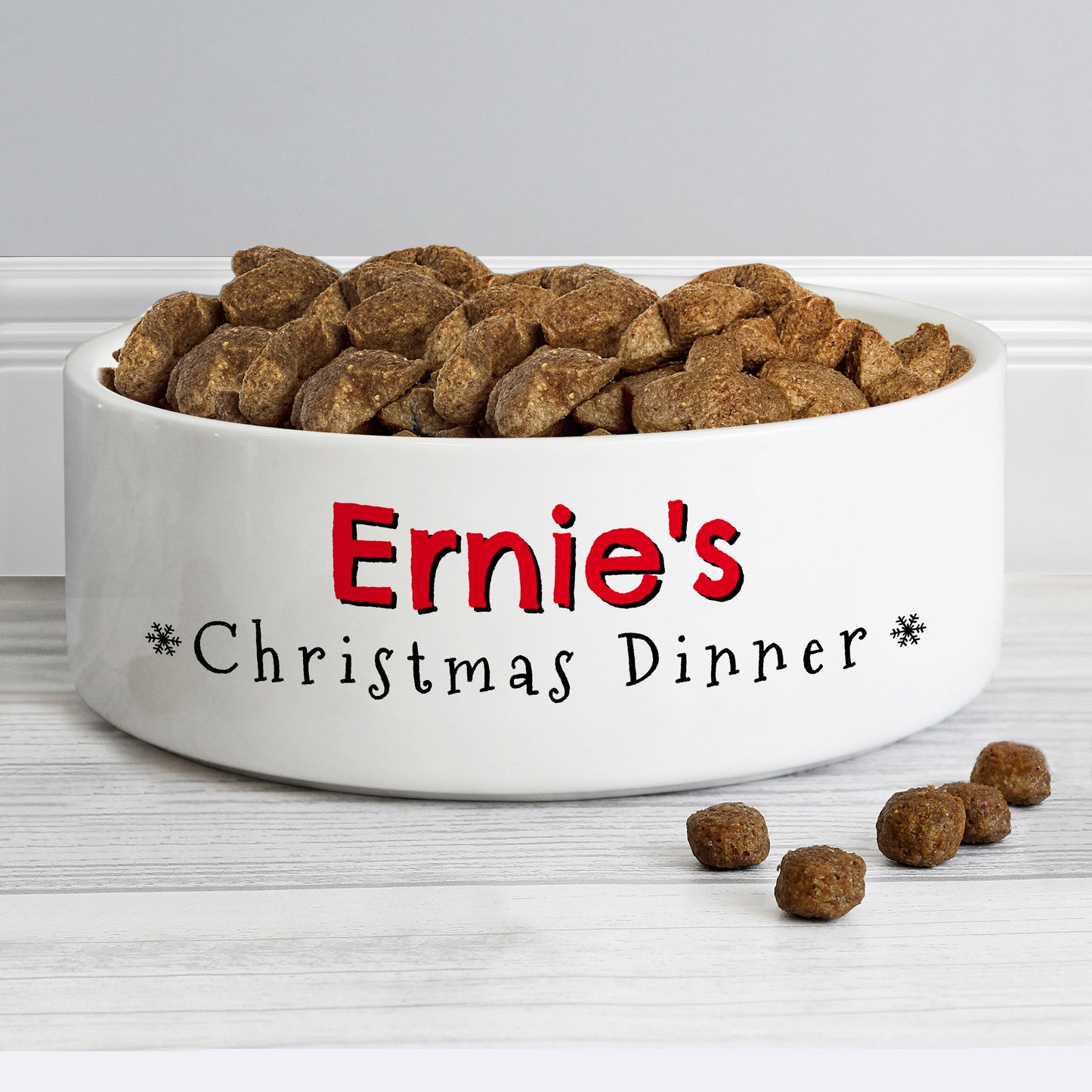 CHRISTMAS DINNER PET BOWL