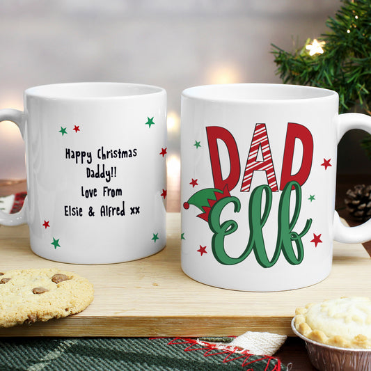 DAD ELF MUG