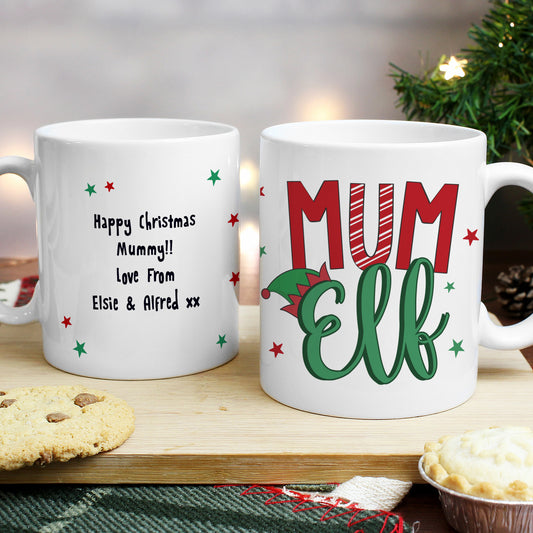 MUM ELF MUG