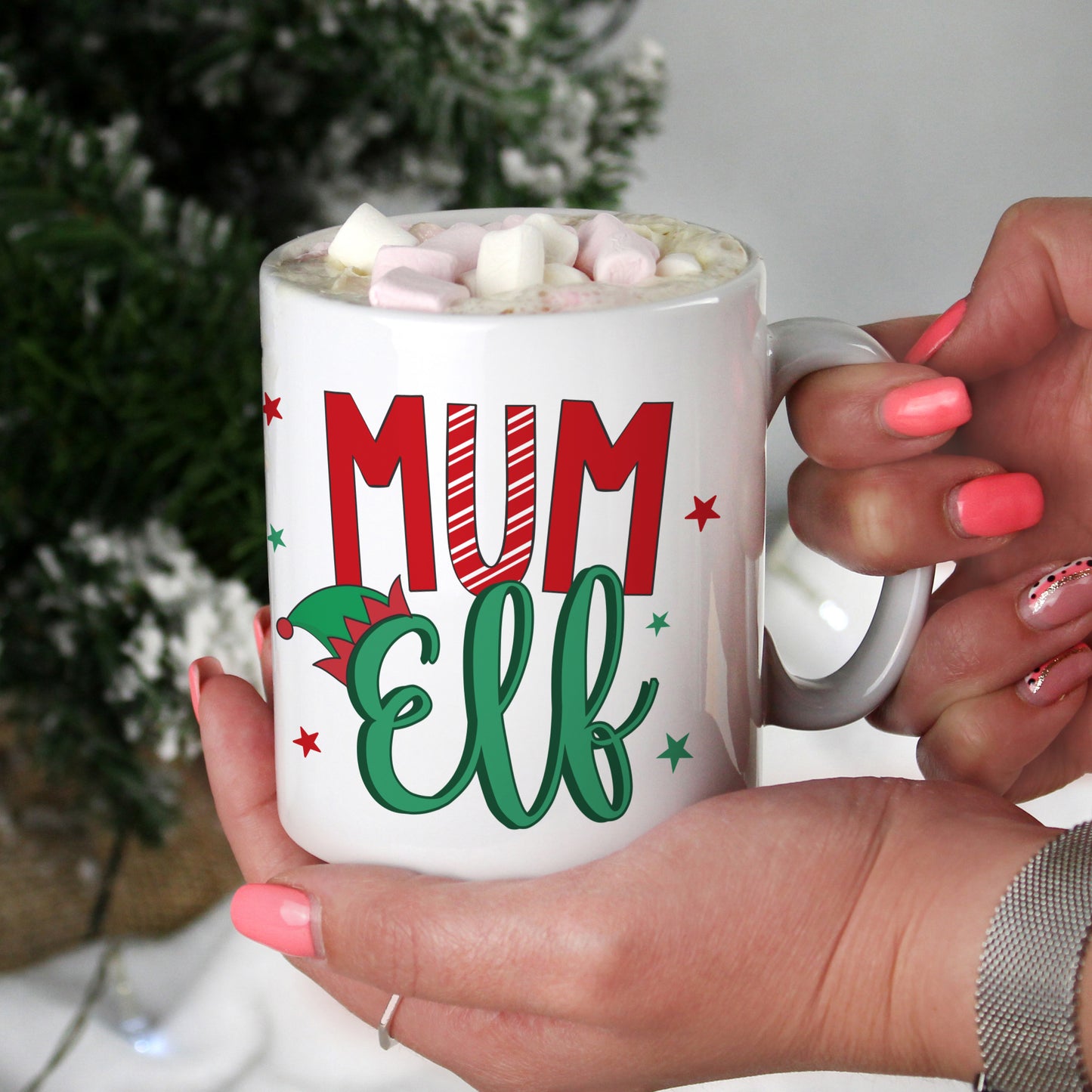 MUM ELF MUG