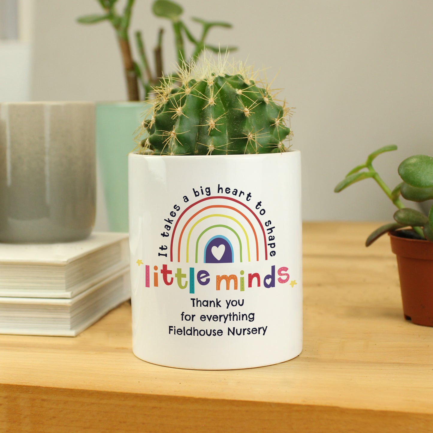 SHAPE LITTLE MINDS CERAMIC POT