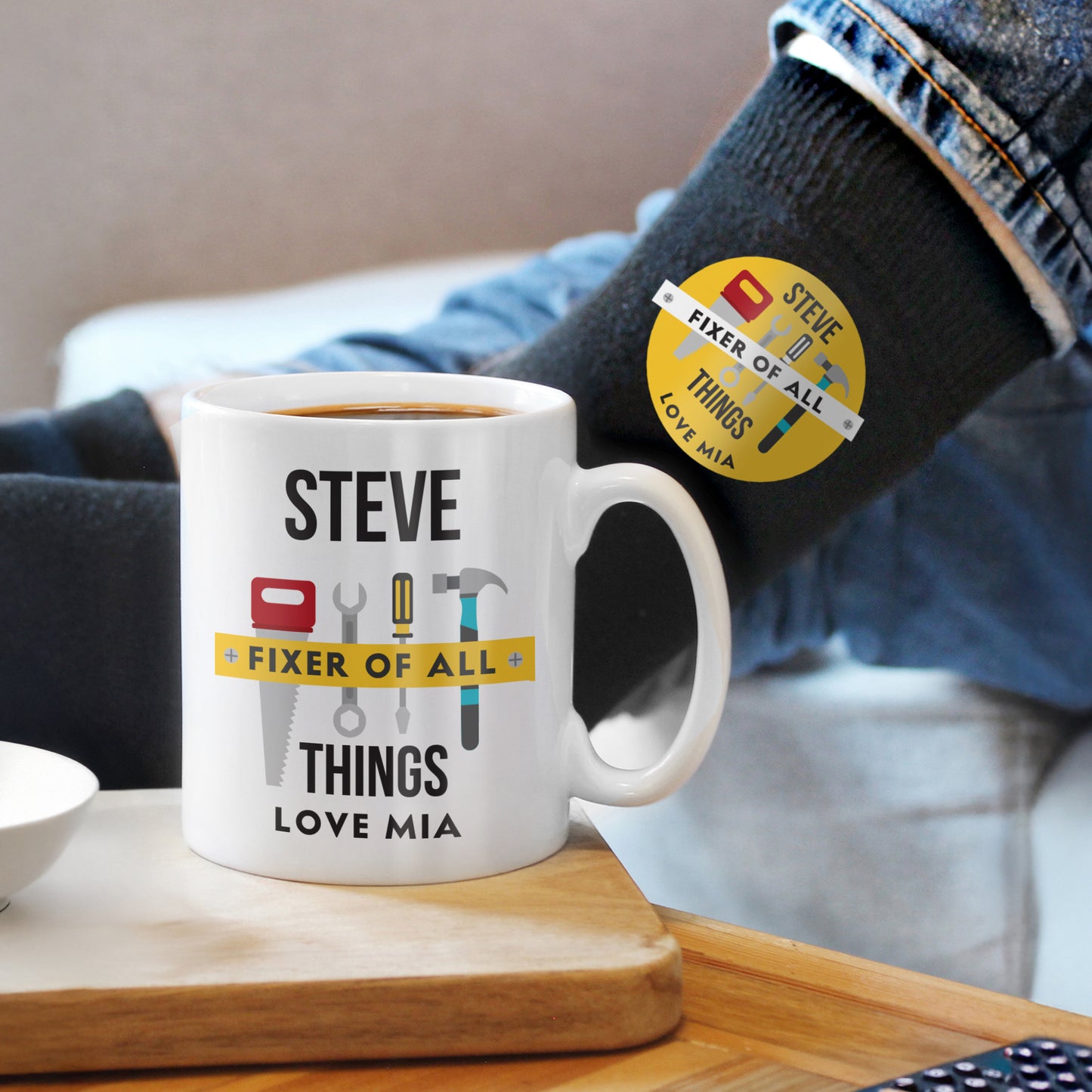 FIXER MUG & SOCKS SET