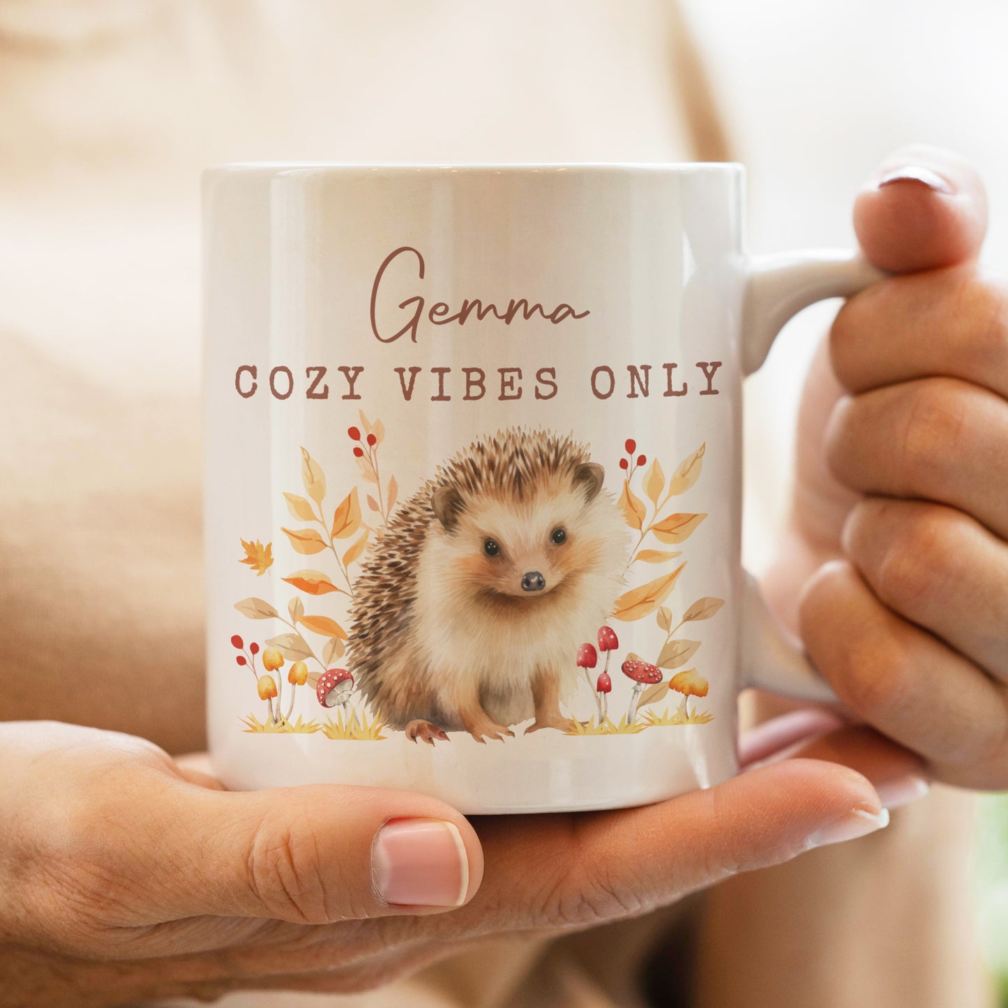 AUTUMN HEDGEHOG MUG
