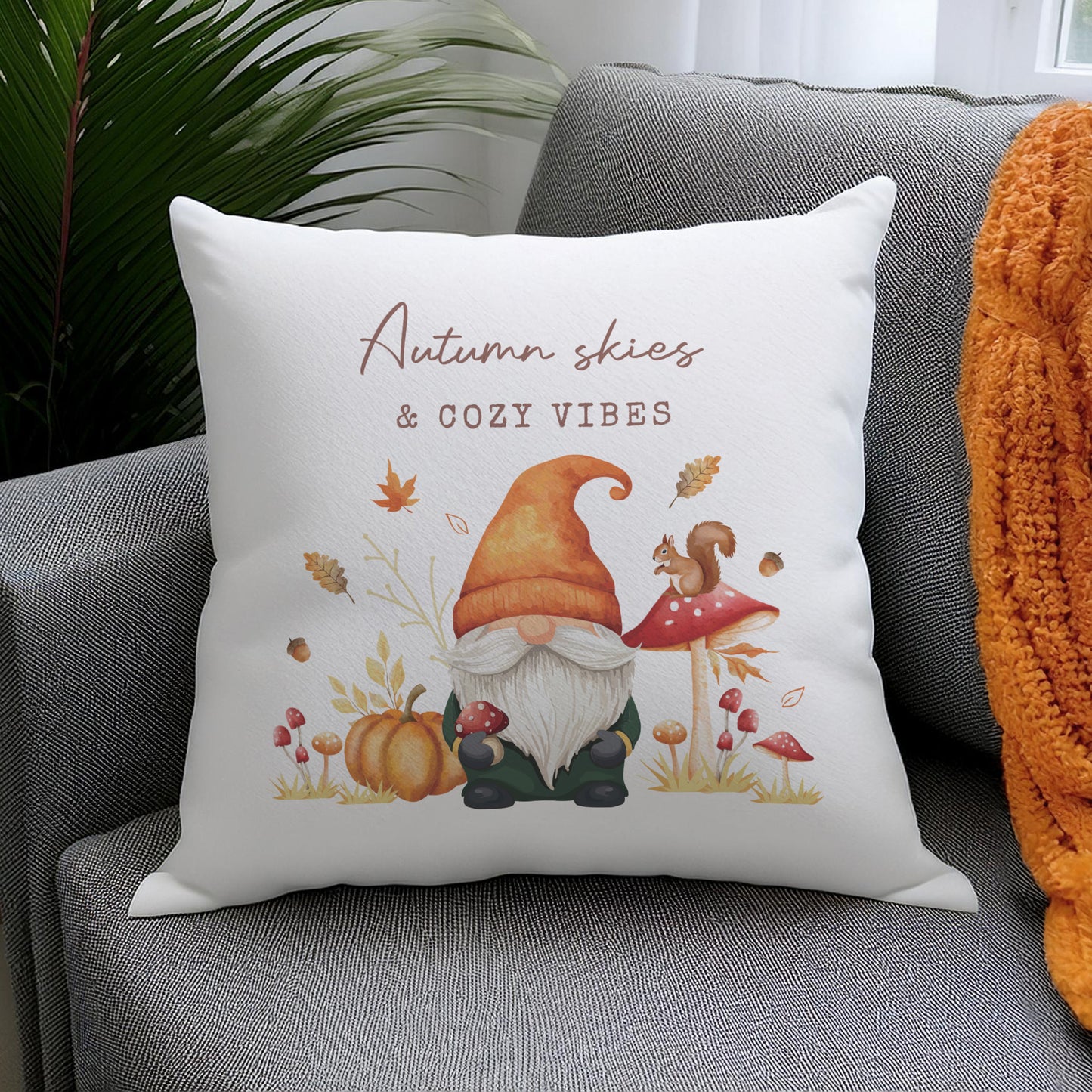 AUTUMN GONK CUSHION