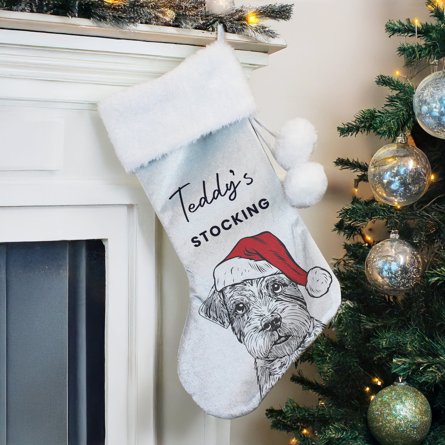 DOG BREED STOCKING