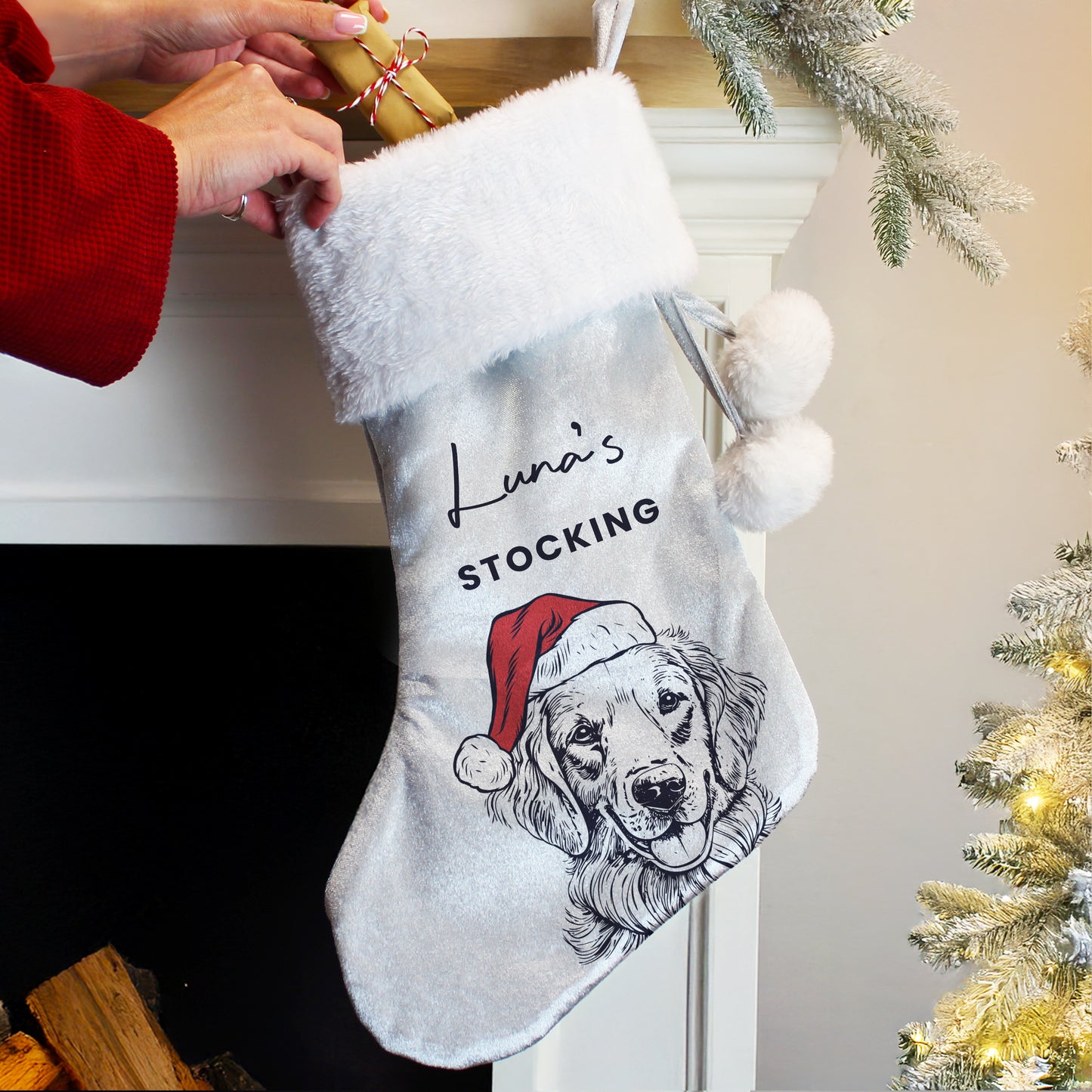 DOG BREED STOCKING