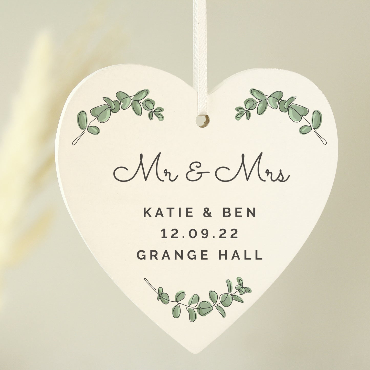 BOTANICAL HEART DECORATION